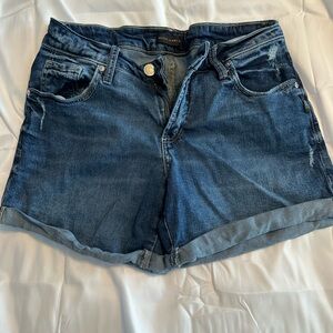 Silver Jeans Denim Boyfriend Shorts